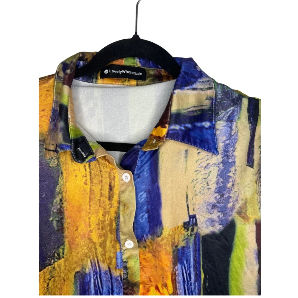 Abstract Print Two-Piece Set - Picture 4 of 8